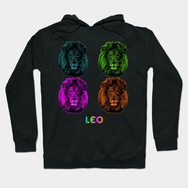 Leo Hoodie by CarolineArts